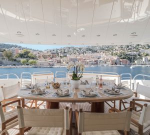 28m charter yacht BEIJA FLORE available in France with free Port Grimaud berth included