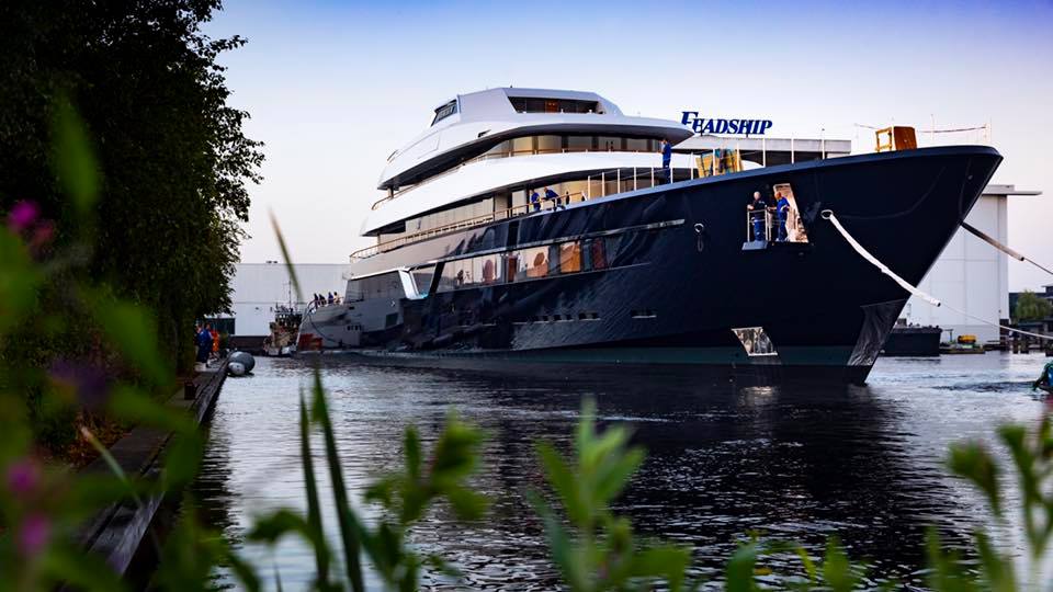 Feadship Project 700 launched