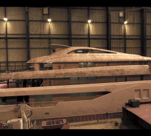 Construction update: The new Icon 280 superyacht taking shape