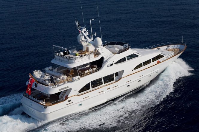 Luxury motor yacht SALU available in the Western Mediterranean