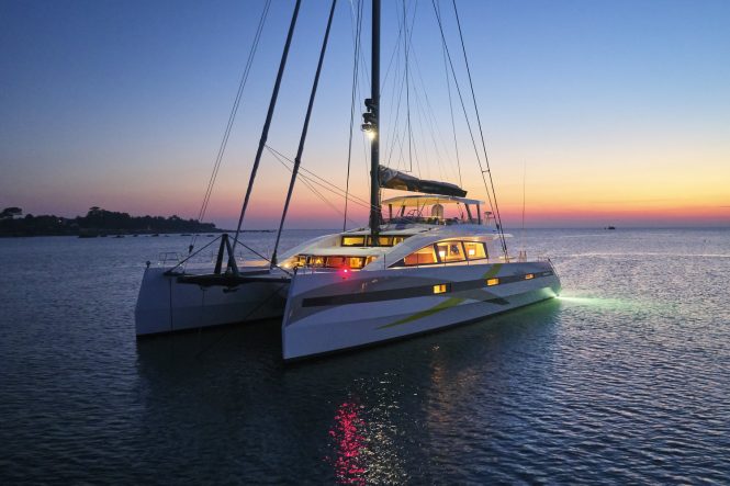 NDS EVOLUTION in the evening - Photo Benoit Stichelbaut / JFA Yachts