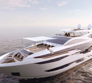 Pearl Yachts Flagship superyacht Pearl 95 hits the water