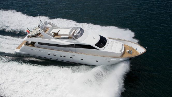 GIOE I by Tecnomar cruising in the Eastern Med