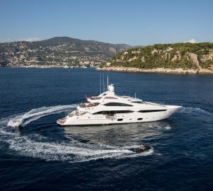 Sunseeker THUMPER offering 15% discount on West Med Yacht Charters