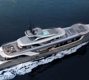 55m Superyacht S-Force under construction at Admiral Yachts