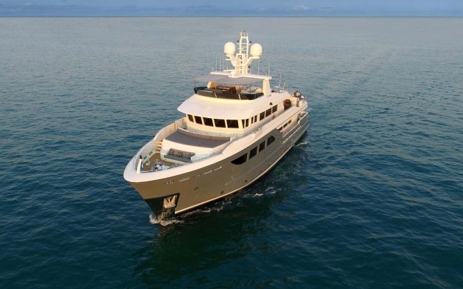 Darwin Class 107 motor yacht STORM - Photo credit Cantiere delle Marche