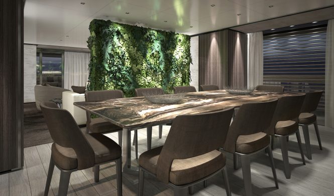 Dining area - Credit CCN shipyard