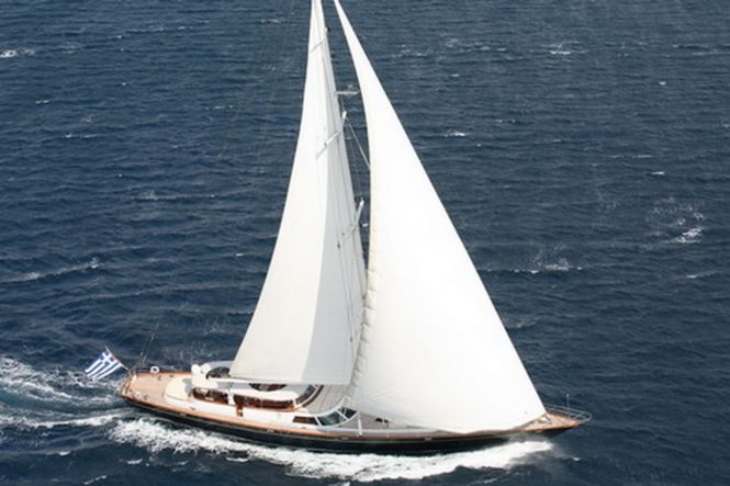 GITANA sailing yacht constructed by Perini Navi