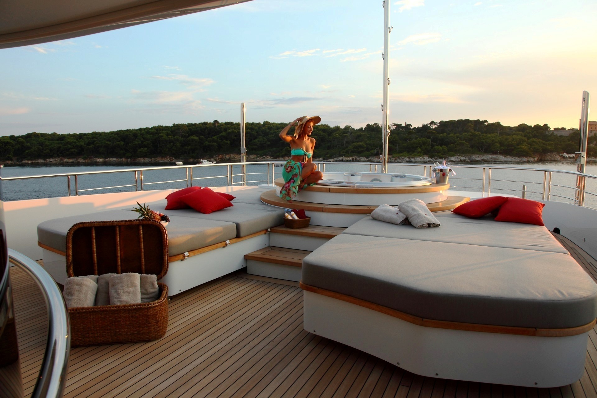 Jacuzzi spa on board — Yacht Charter & Superyacht News