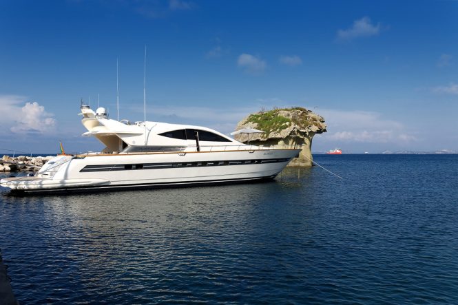Luxury charter yacht Ludi in the Mediterranean