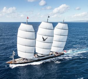 Sailing yacht Maltese Falcon takes overall victory in the Perini Navi Cup 2018