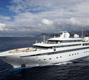 Amazing adventure charter with 90m mega yacht LAUREN L in Patagonia