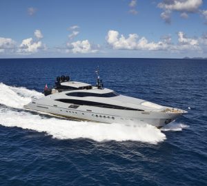 20% Discount offered by 45m GREY MATTERS superyacht in the Bahamas