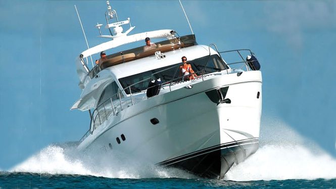 Motor yacht SORANA cruising
