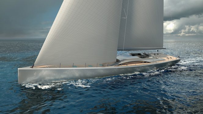 Pura Royal Huisman S Latest 40m 130ft Custom Sailing Yacht Concept Yacht Charter Superyacht News