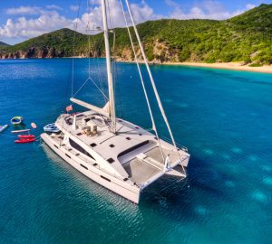 Catamaran yacht ZINGARA offering low-season charter rate in the Caribbean
