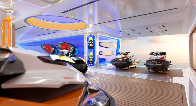 Toy Garage lower deck