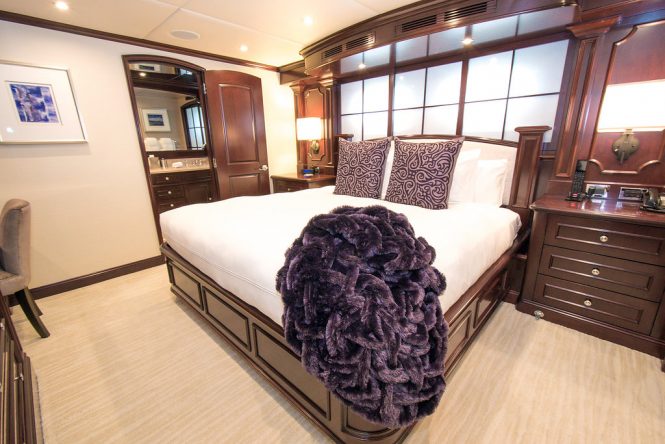 Sumptuous interiors and deluxe accommodation