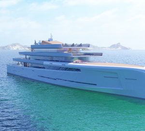 106-metre mega yacht Mirage - The latest concept from Fincantieri Yachts