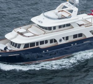 24m explorer yachts ARIZONA and POSEIDON designed by Knud E. Hansen delivered to owners