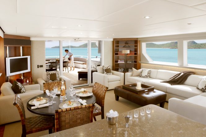 Beautiful deck areas