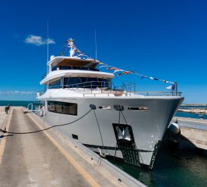 Cantiere delle Marche launch MIMI LA SARDINE - Nauta Air 110 superyacht