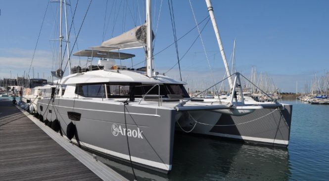 Catamaran sailing yacht ARAOK