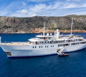 70m mega yacht SHERAKHAN offering Caribbean Charter Special