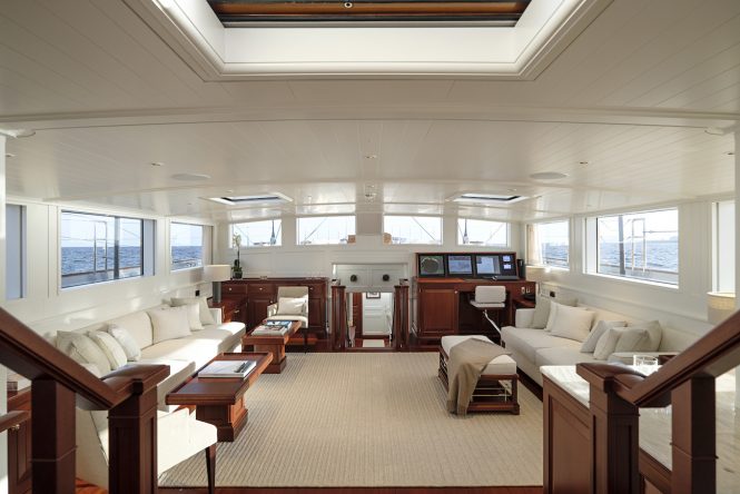 Deckhouse interior - Photo credit Carlo Baroncini