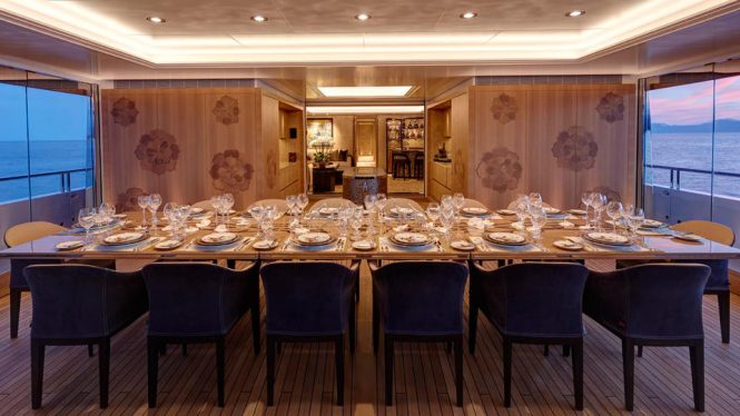 Huge formal dining table