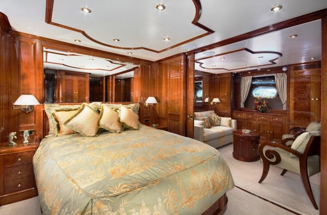 Large master stateroom