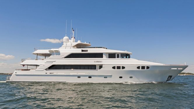 Luxury superyacht FAR FROM IT