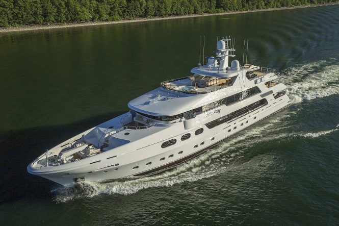 Luxury superyacht SILVER LINING
