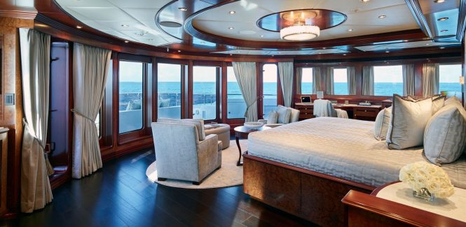 Master suite with panoramic views