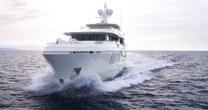 Motor Yacht LIQUID SKY by CMB Yachts - the bow
