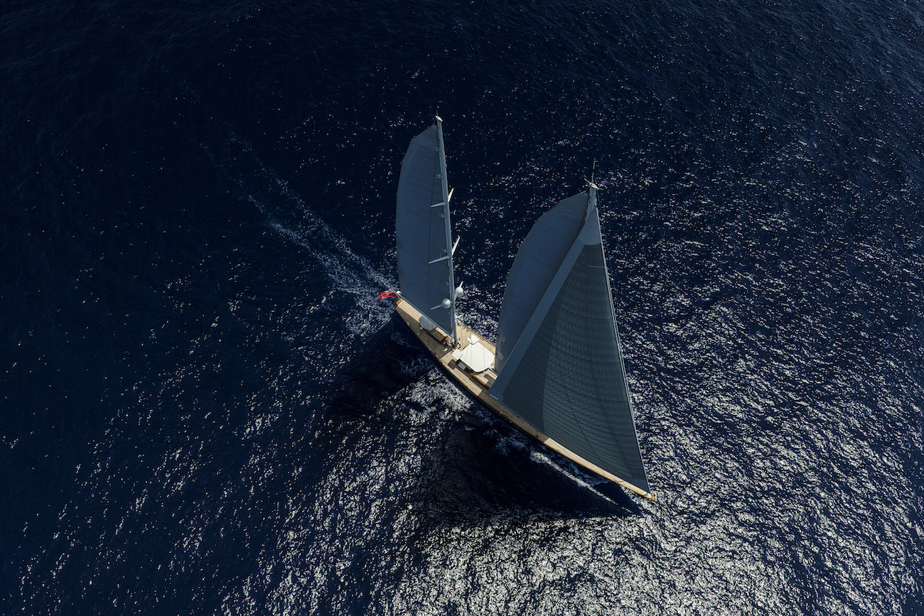 Royal Huisman yacht AQUARIUS - Photo credit Carlo Baroncini