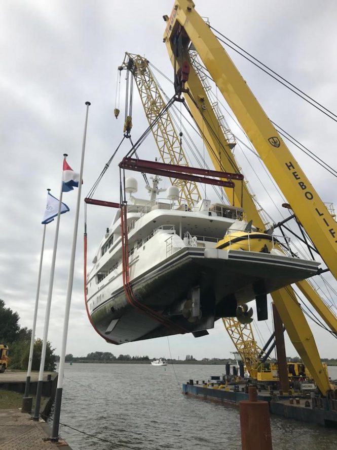 SOFIA to be refitted by Moonen Yachts