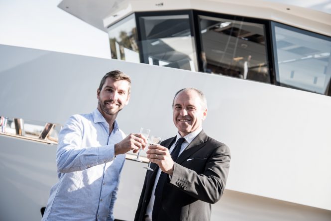 VINCENT GRANDMAISON - OWNER REP & FILIPPO ROSSI - Credit Lynx Yachts