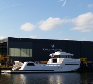First YXT 24 Evolution yacht by LYNX YACHTS hits water
