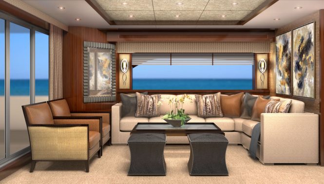 saloon- Rendering by Karen Lynn Interior Design