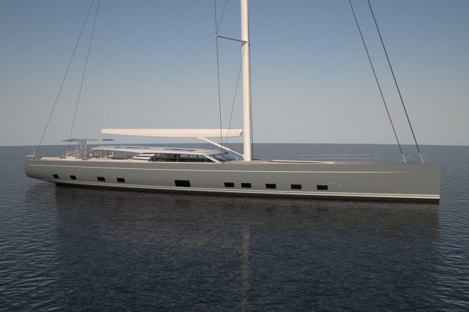 Baltic 146 Custom sailing yacht profile