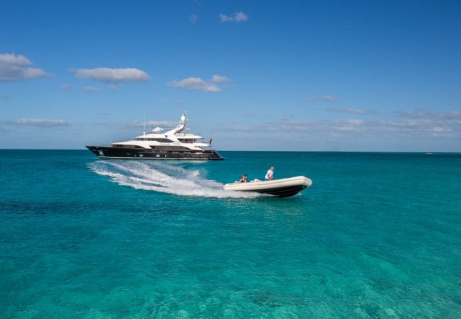 CHECKMATE motor yacht with tender