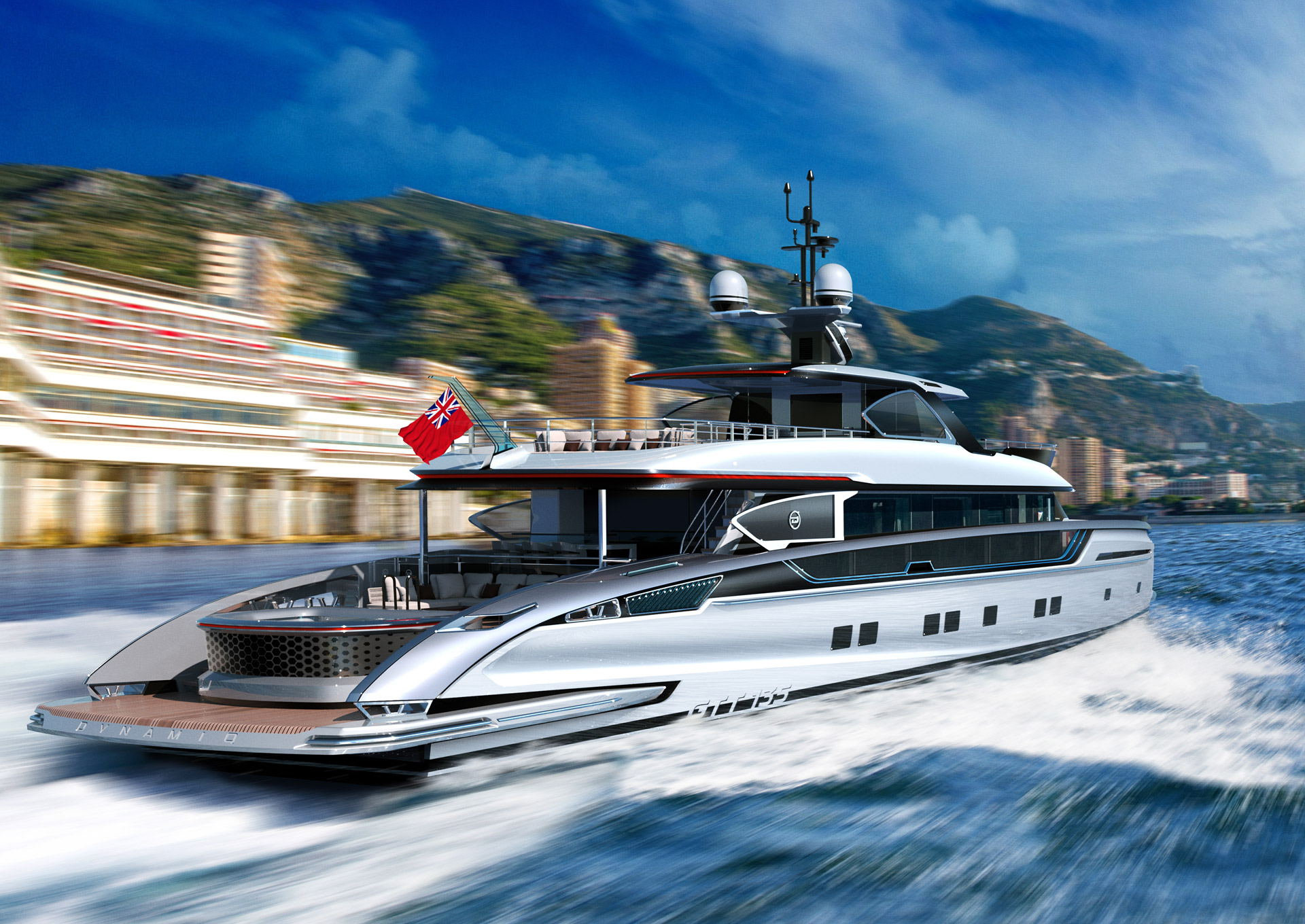 DYNAMIQ 135 motor yacht rendering — Yacht Charter & Superyacht News