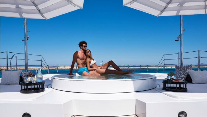 Fabulous Jacuzzi on board