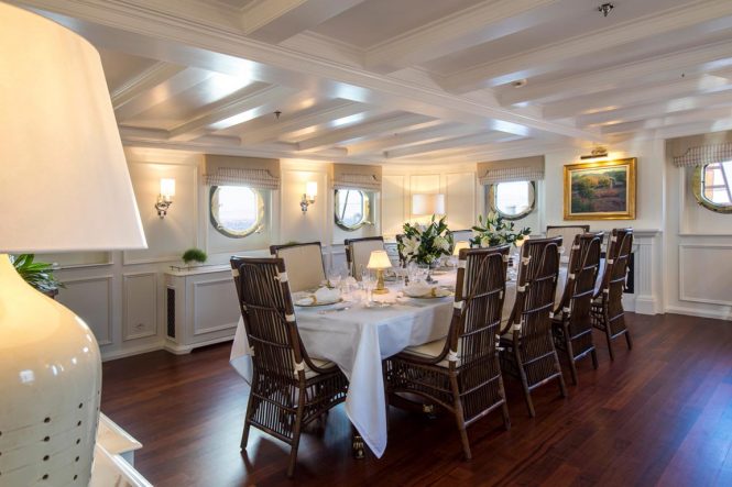 HAIDA - beautiful classic dining area