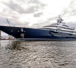 Success for Lurssen luxury yacht Project TIS on sea trials