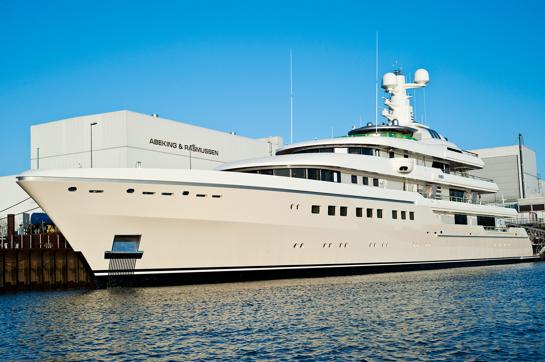 Luxury mega yacht GRACE previously known as KIBO
