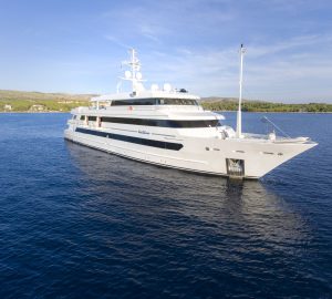 60m KATINA offering reduces yacht charter rates in the Caribbean