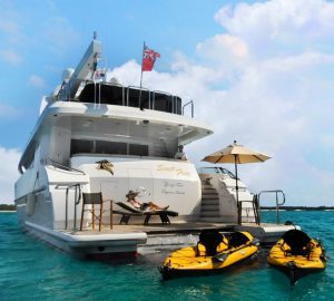 One additional day free with 36m motor yacht LEGENDARY in the Bahamas