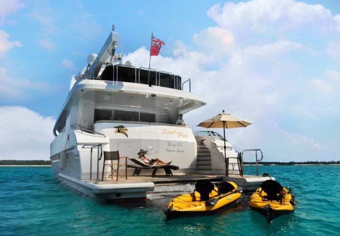 Motor yacht LEGENDARY with water toys